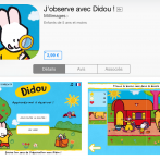 Appli pour observer : Didou / Pour développer son sens de l'observation tout en s'amusant 